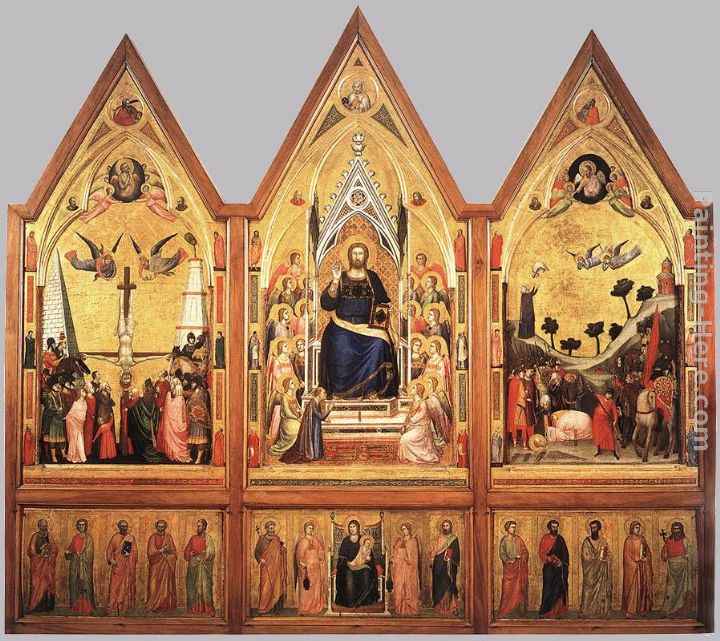 The Stefaneschi Triptych painting - Giotto The Stefaneschi Triptych art painting